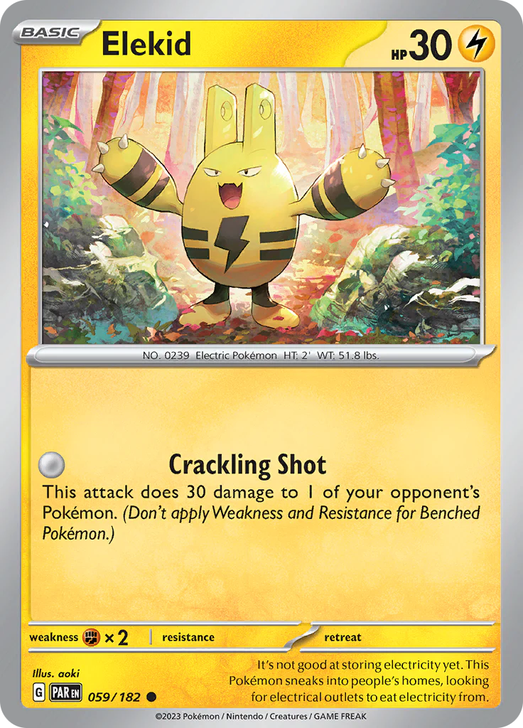 Elekid (059/182) [Scarlet & Violet: Paradox Rift] Pokemon