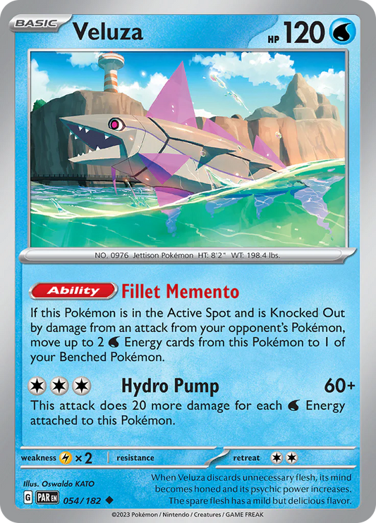 Veluza (054/182) [Scarlet & Violet: Paradox Rift] Pokemon