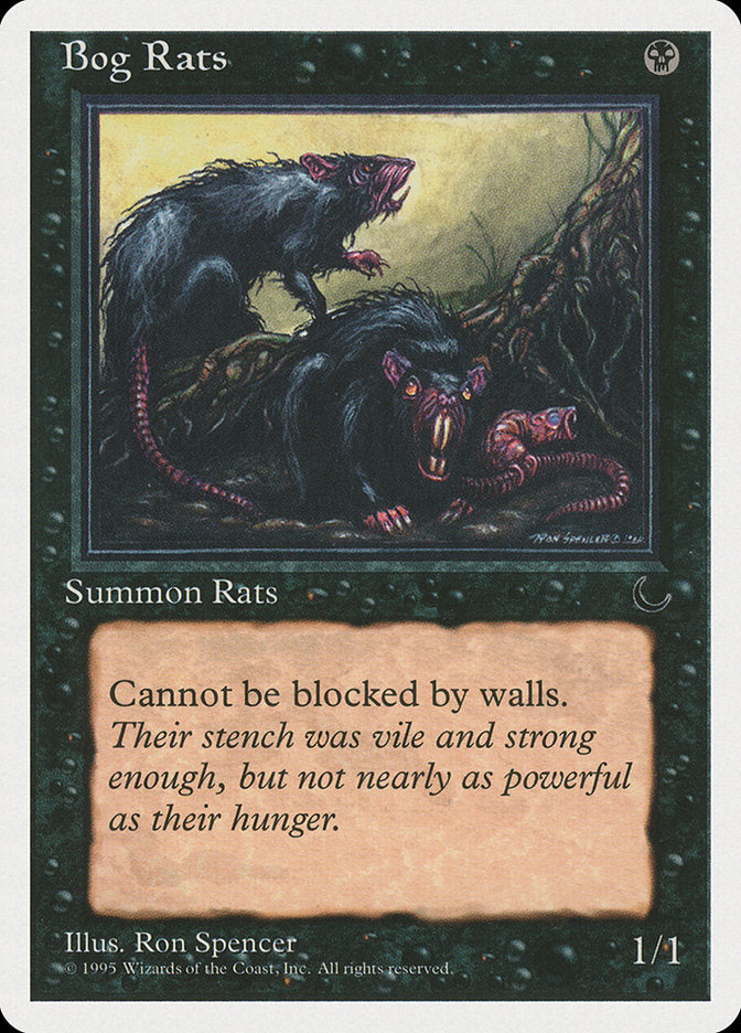 Bog Rats Magic The Gathering