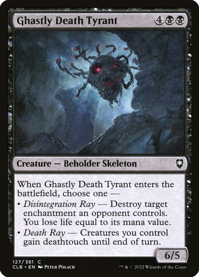 Ghastly Death Tyrant Magic The Gathering