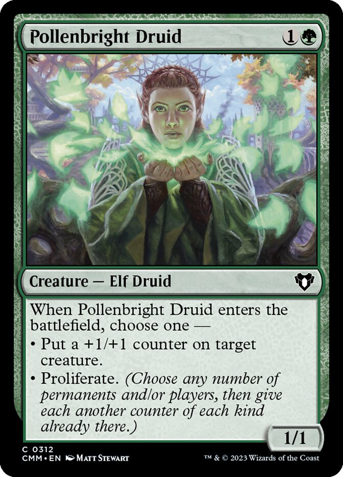 Pollenbright Druid Magic The Gathering