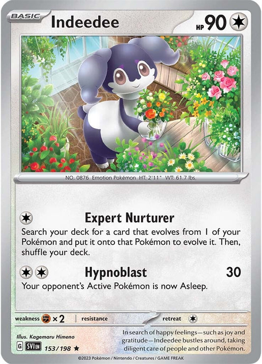 Indeedee (153/198) [Scarlet & Violet: Base Set] Pokemon