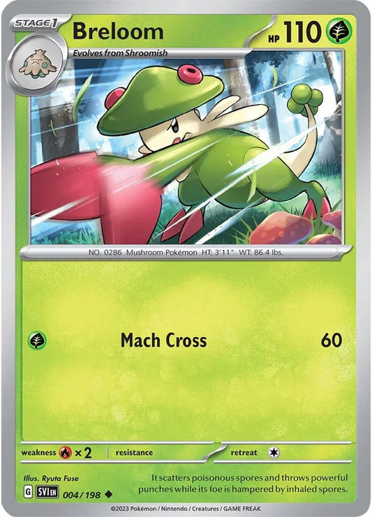 Breloom (004/198) [Scarlet & Violet: Base Set] Pokemon