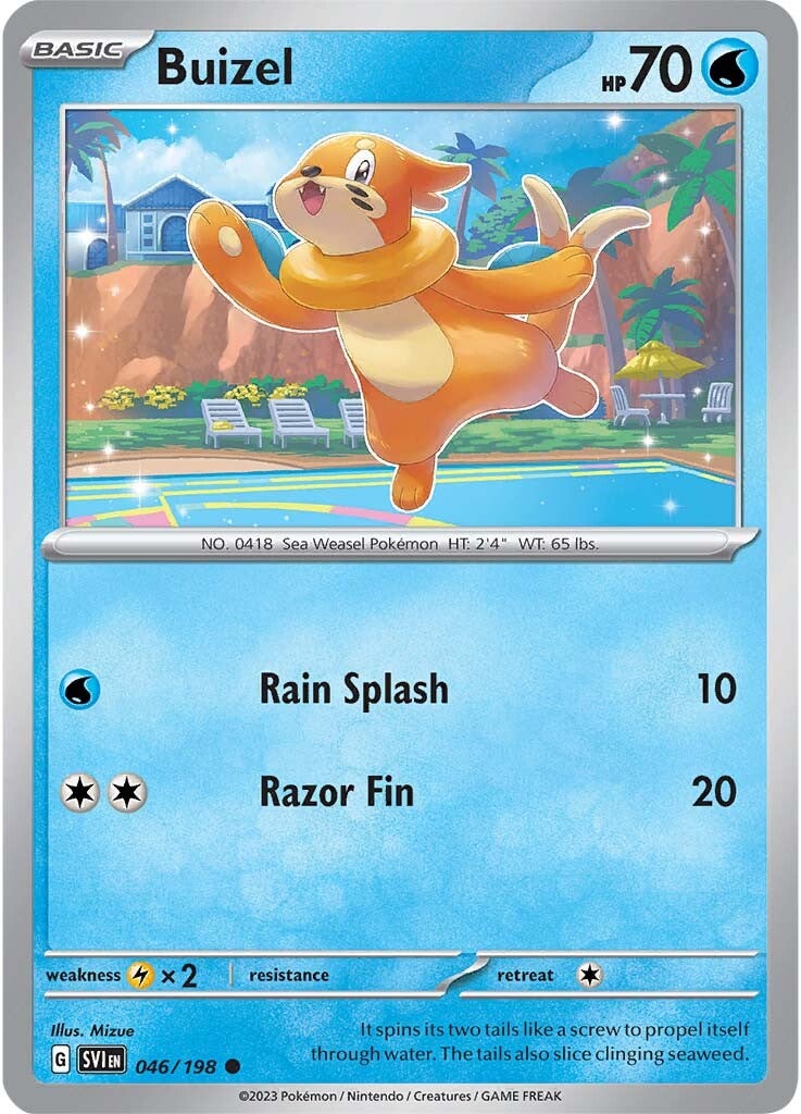 Buizel (046/198) [Scarlet & Violet: Base Set] Pokemon