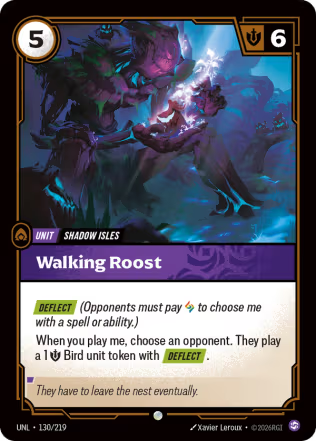 Walking Roost - Unleashed (UNL) Armchair Generals