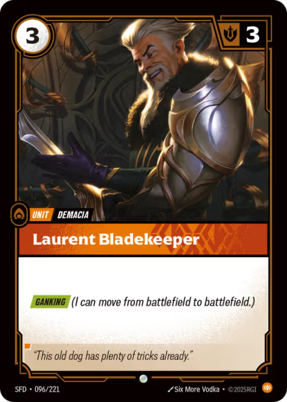 Laurent Bladekeeper - Spiritforged (SFD) 096/221 Armchair Generals