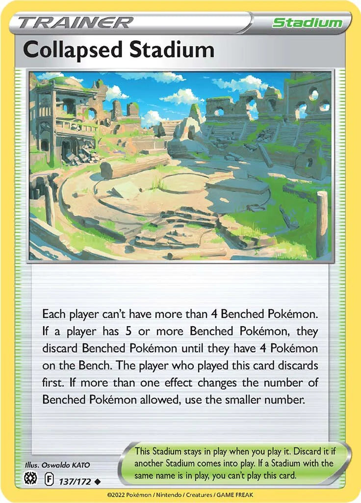 Collapsed Stadium (137/172) [Sword & Shield: Brilliant Stars] Pokemon