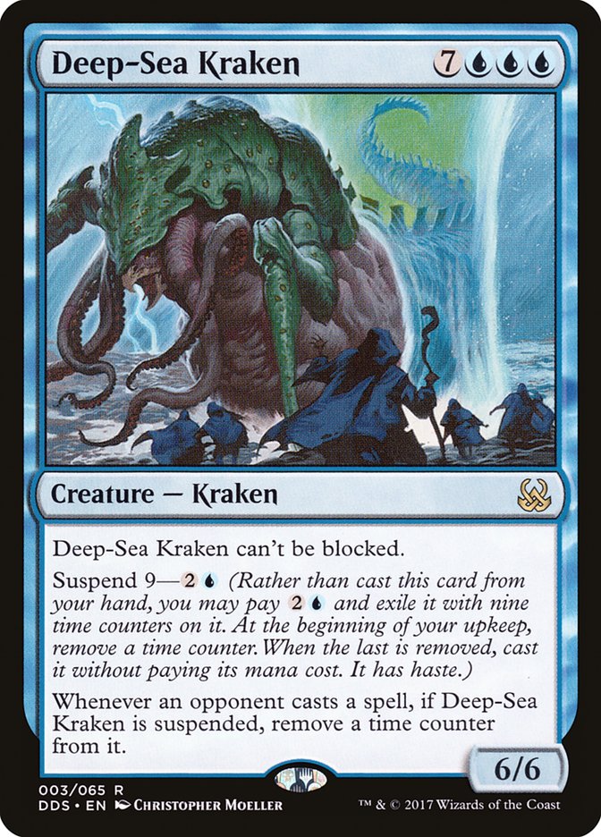 Deep-Sea Kraken Magic The Gathering