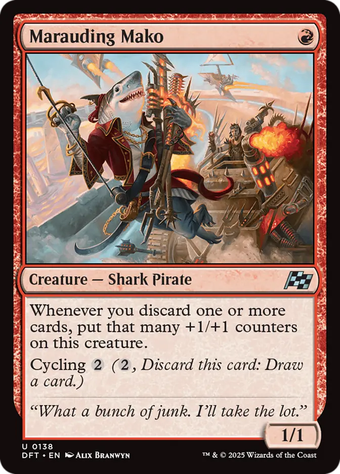 Marauding Mako (Foil) [Aetherdrift] Armchair Generals