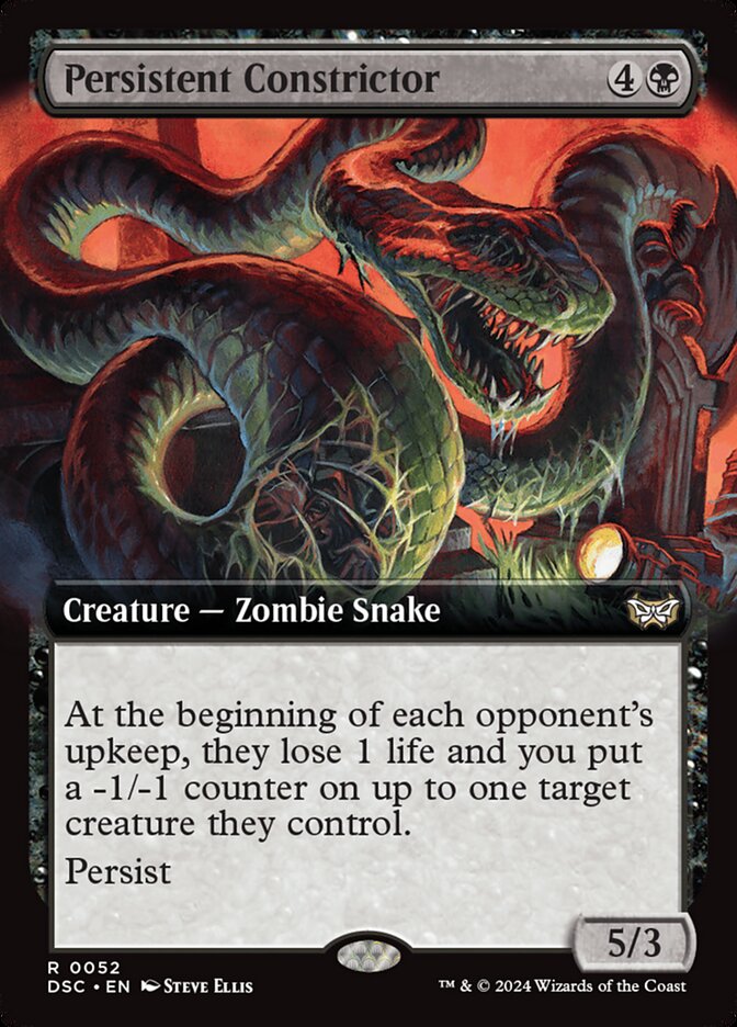 Persistent Constrictor (Extended) Magic The Gathering