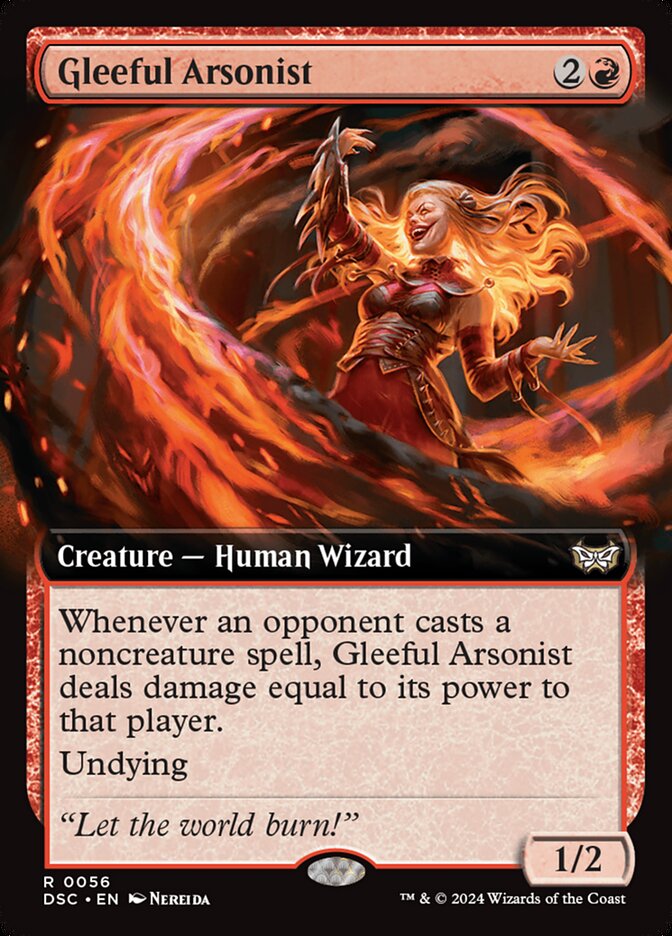 Gleeful Arsonist (Extended) Magic The Gathering