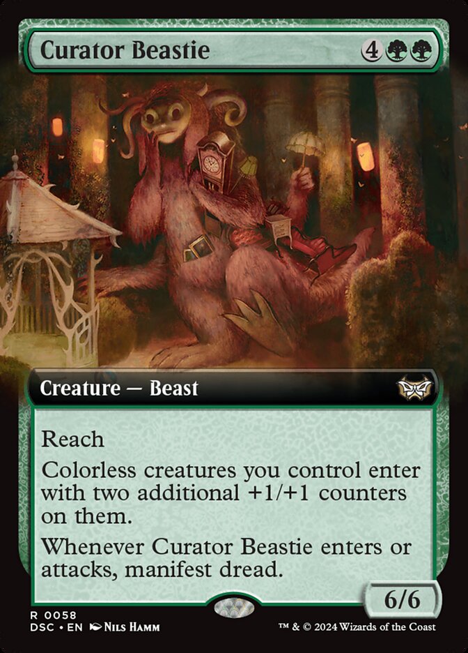 Curator Beastie (Extended) Magic The Gathering