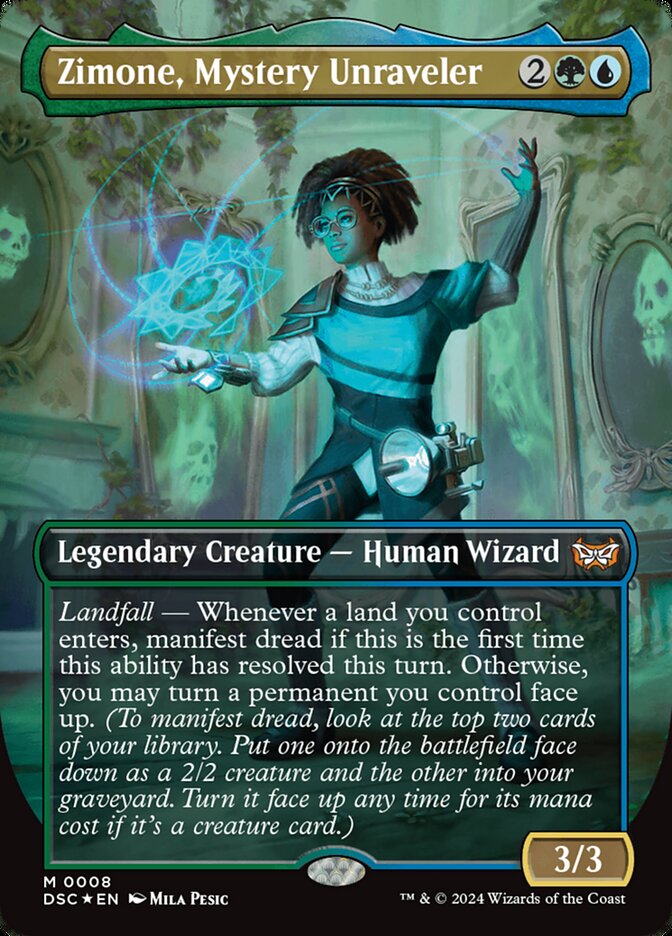 Zimone, Mystery Unraveler (Borderless) Magic The Gathering