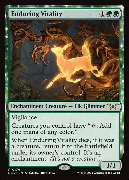 Enduring Vitality (Foil) Magic The Gathering