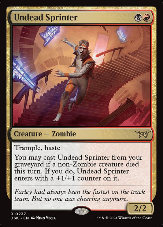 Undead Sprinter (Foil) Magic The Gathering