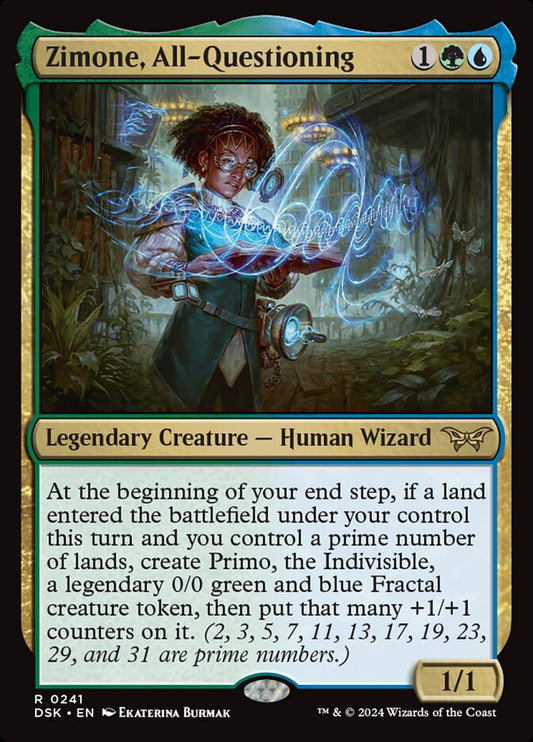 Zimone, All-Questioning Magic The Gathering