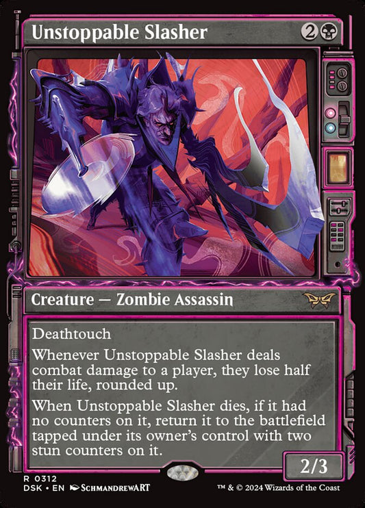 Unstoppable Slasher (Showcase) Magic The Gathering