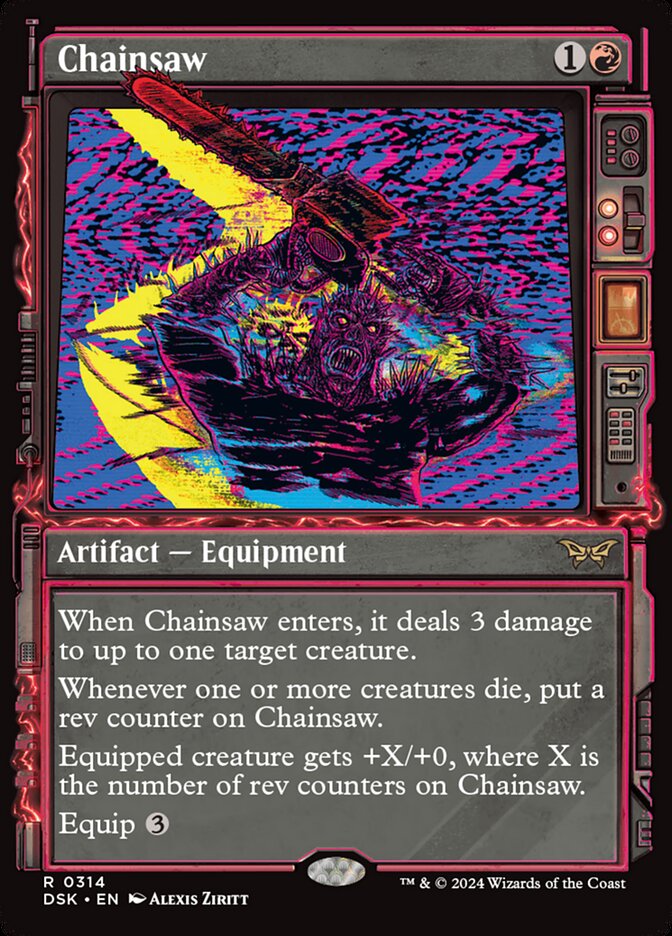 Chainsaw (Showcase Foil) Magic The Gathering