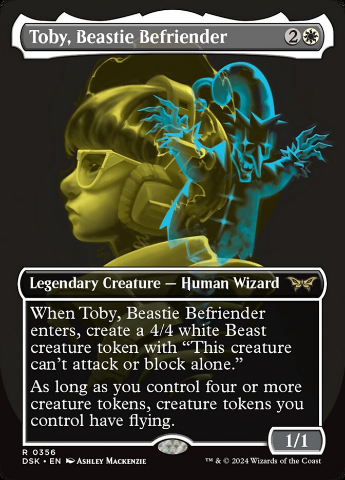 Toby, Beastie Befriender (Borderless) Magic The Gathering