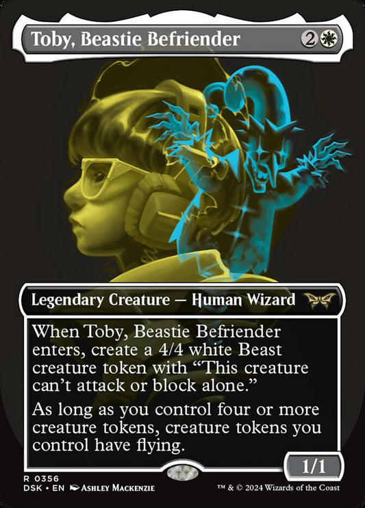 Toby, Beastie Befriender (Borderless) Magic The Gathering