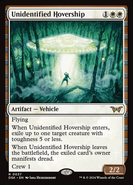 Unidentified Hovership (Foil) Magic The Gathering