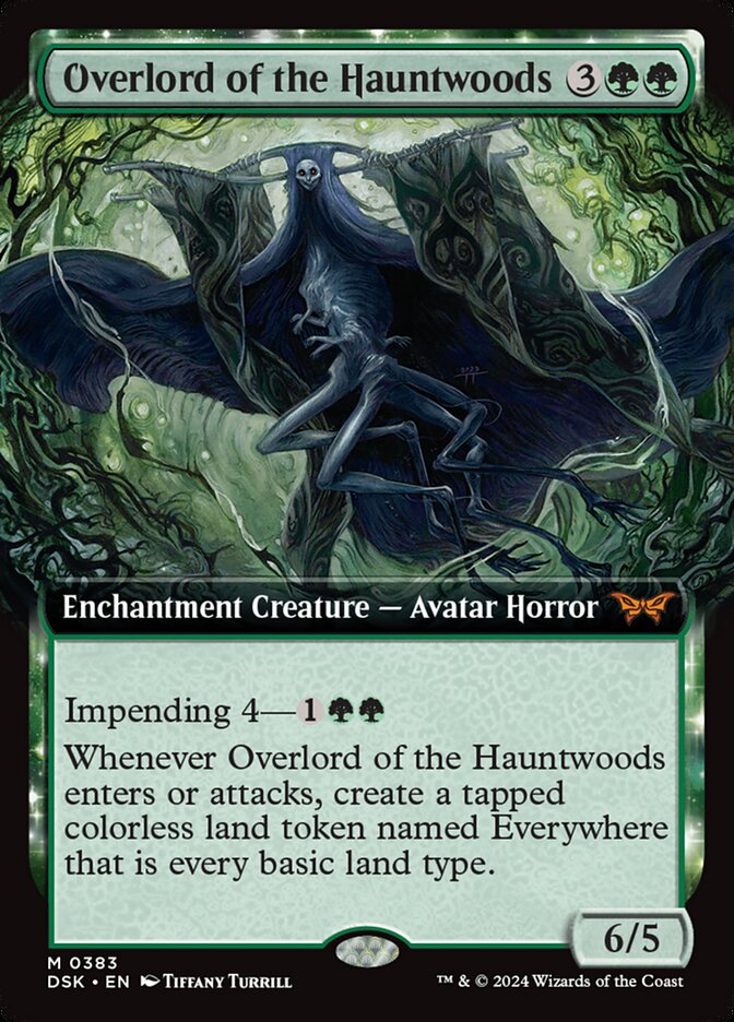 Overlord of the Hauntwoods (Extended) Magic The Gathering