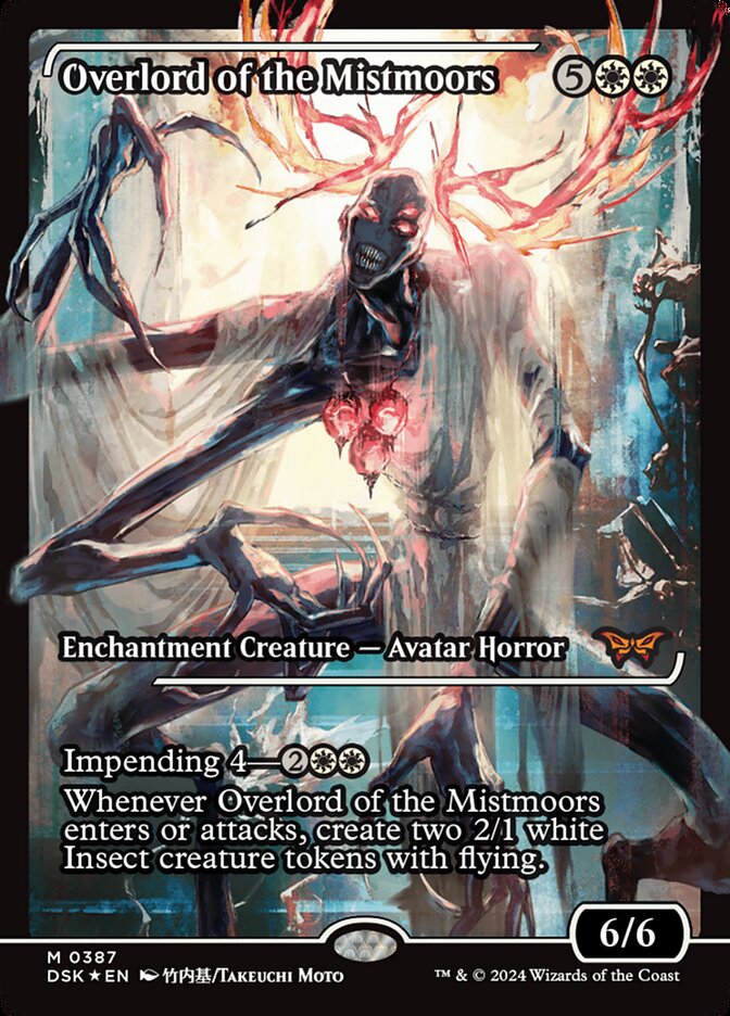 Overlord of the Mistmoors (Anime Foil) Magic The Gathering