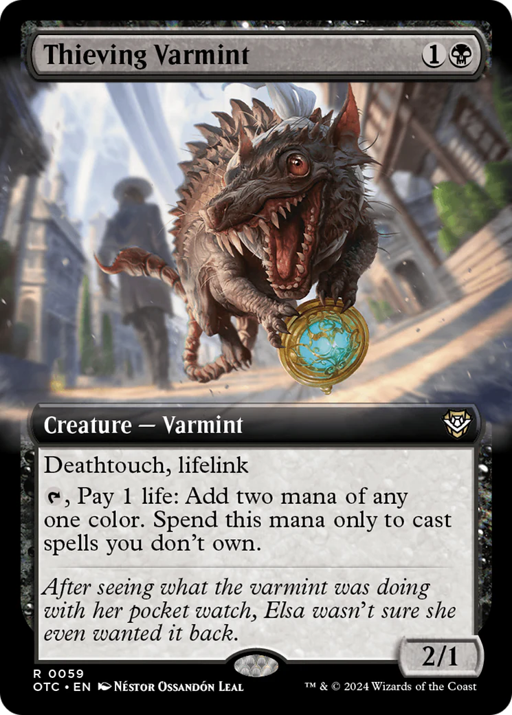 Thieving Varmint (Extended) Magic The Gathering