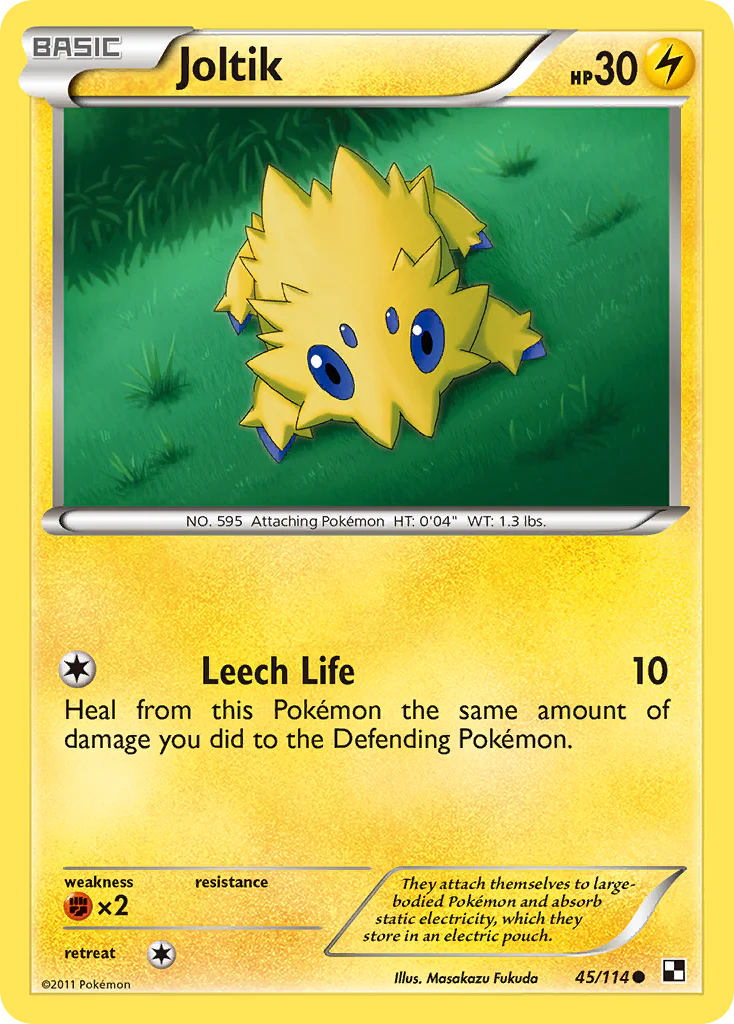 Joltik (45/114) [Black & White: Base Set] Pokemon