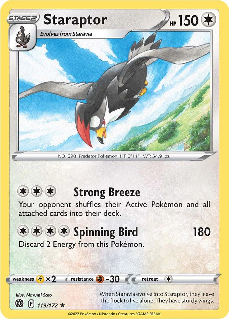 Staraptor (119/172) [Sword & Shield: Brilliant Stars] Pokemon