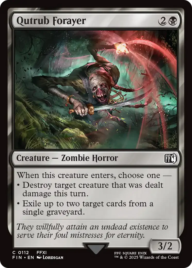 Qutrub Forayer Magic The Gathering