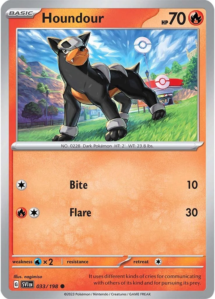 Houndour (033/198) [Scarlet & Violet: Base Set] Pokemon