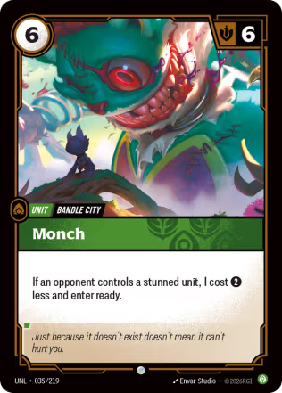 Monch - Unleashed (UNL) Armchair Generals