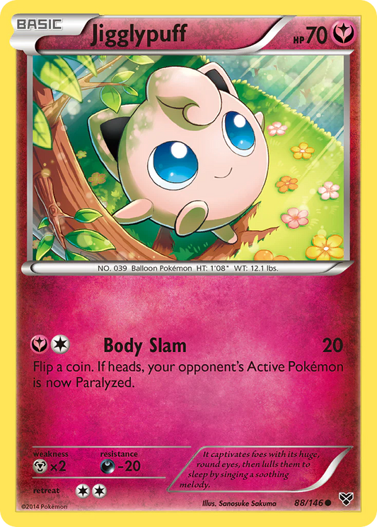 Jigglypuff (88/146) [XY: Base Set] Pokemon