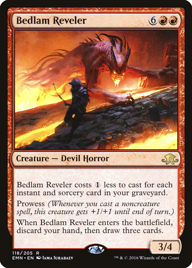 Bedlam Reveler Magic The Gathering