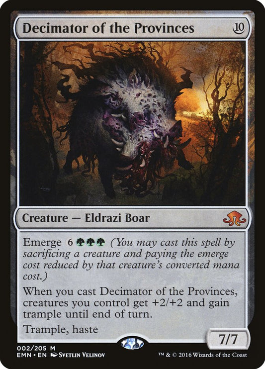 Decimator of the Provinces Magic The Gathering