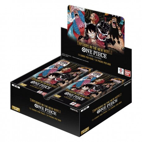 One Piece Card Game: Booster Box-Emperors In The New World (Copy) One Piece