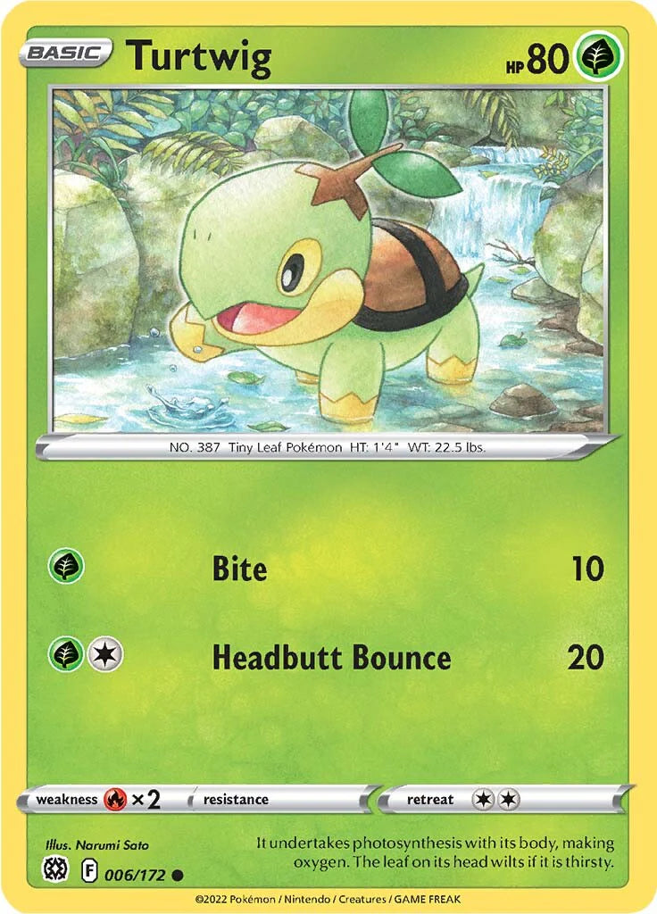 Turtwig (006/172) [Sword & Shield: Brilliant Stars] Pokemon