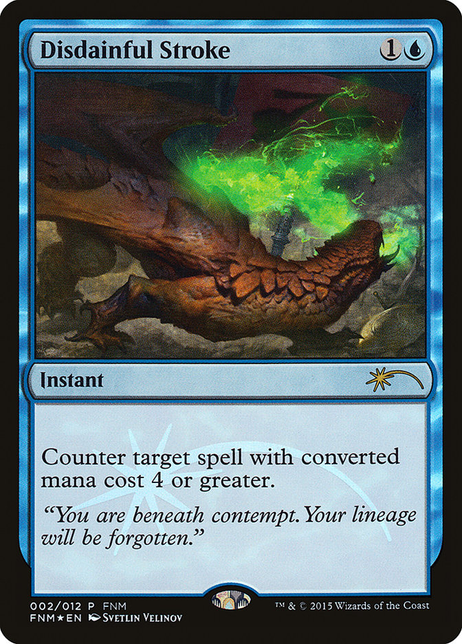 Disdainful Stroke (Promo Foil) Magic The Gathering