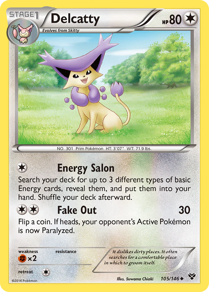 Delcatty (105/146) [XY: Base Set] Pokemon