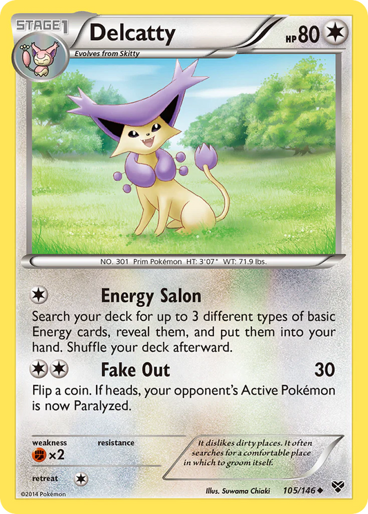 Delcatty (105/146) [XY: Base Set] Pokemon