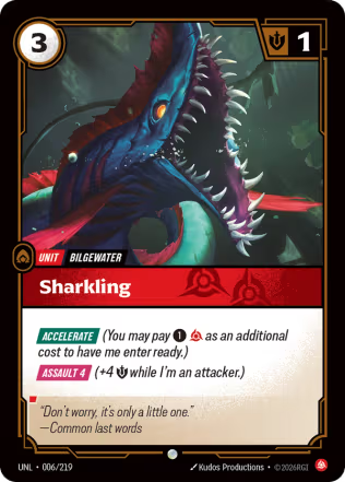 Sharkling - Unleashed (UNL) Armchair Generals