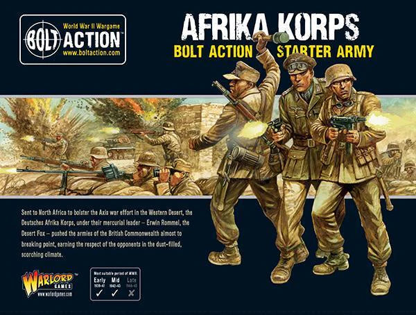 Warlord - Bolt Action Afrika Korps Starter Army Warlord Games