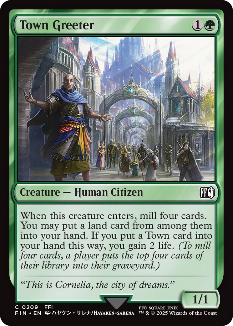 Town Greeter Magic The Gathering