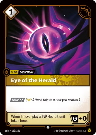 Eye of the Herald - Spiritforged (SFD) Armchair Generals