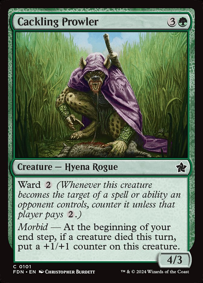 Cackling Prowler Magic The Gathering