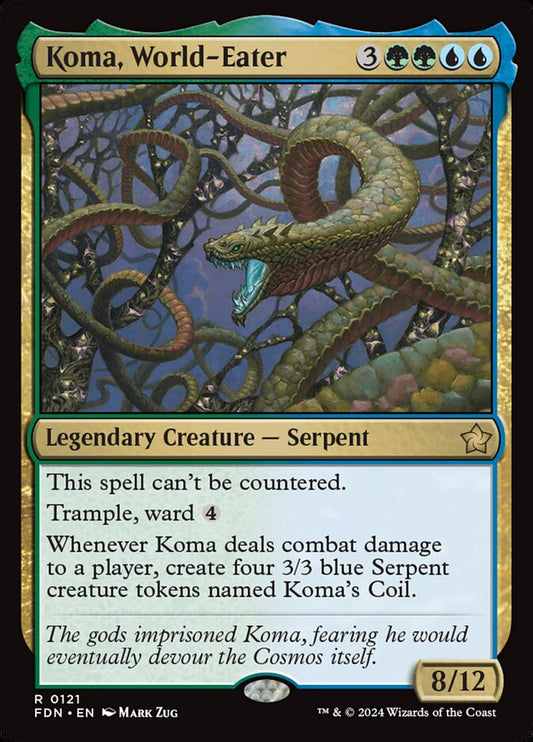 Koma, World-Eater Magic The Gathering