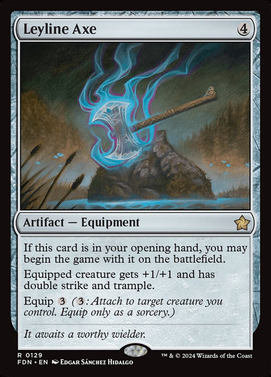 Leyline Axe (Foil) Magic The Gathering