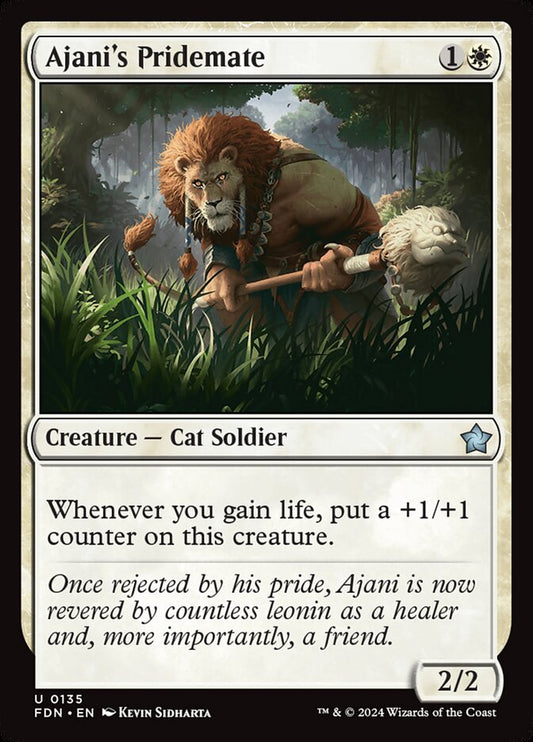 Ajani's Pridemate Magic The Gathering