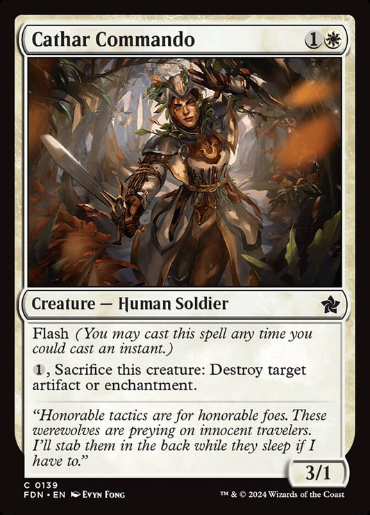 Cathar Commando Magic The Gathering